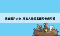 黑客图片大全_黑客入侵图案图片卡通可爱